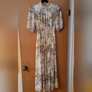 Wilfred floral print dress. Worn once. Size XS